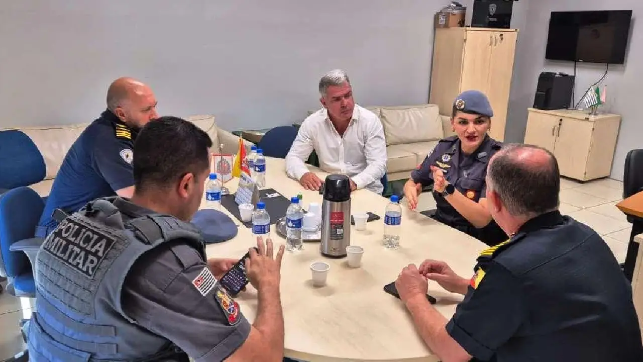 Sesu e Polícia Militar alinham ações conjuntas para reforçar a segurança em Sorocaba