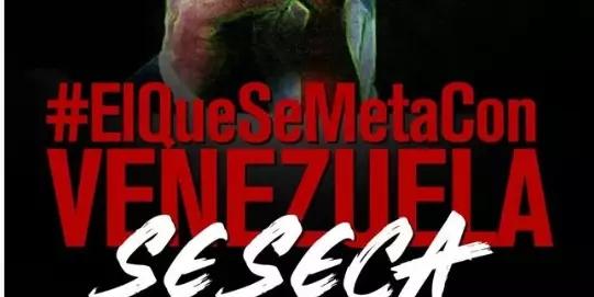 Polícia venezuelana publica foto com bandeira do Brasil: 'Quem se mete com a Venezuela se dá mal'