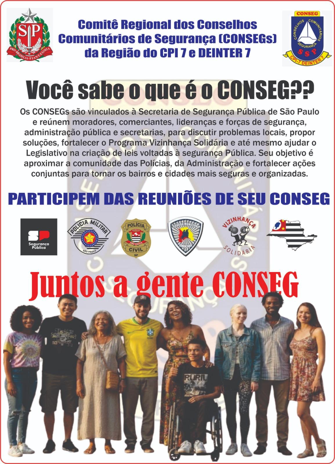 A participação comunitária é muito importante