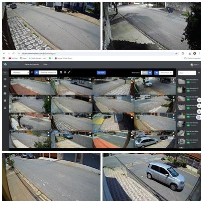 Crie quantos mosaicos simultâneos quiser, com as câmeras preferidas.