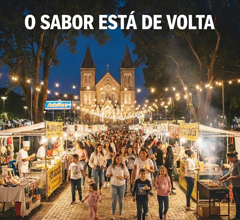 O Sabor está de Volta: Feiras Gastronômicas Retomam Calendário e Promovem Reencontro das Famílias