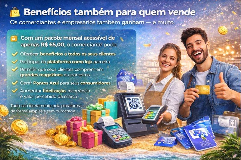 Excelente para que comerciantes possam fidelizar seus clientes