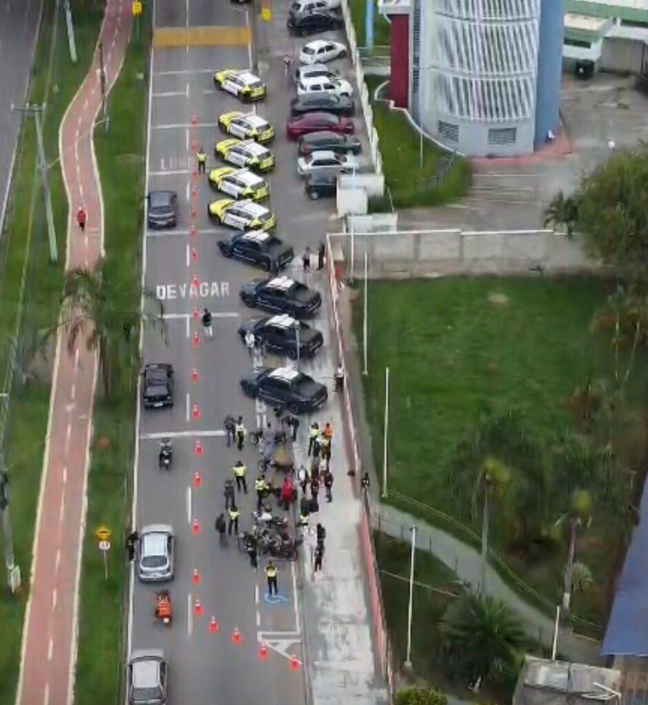 Semob participa de operação conjunta de trânsito na Zona Oeste de Sorocaba