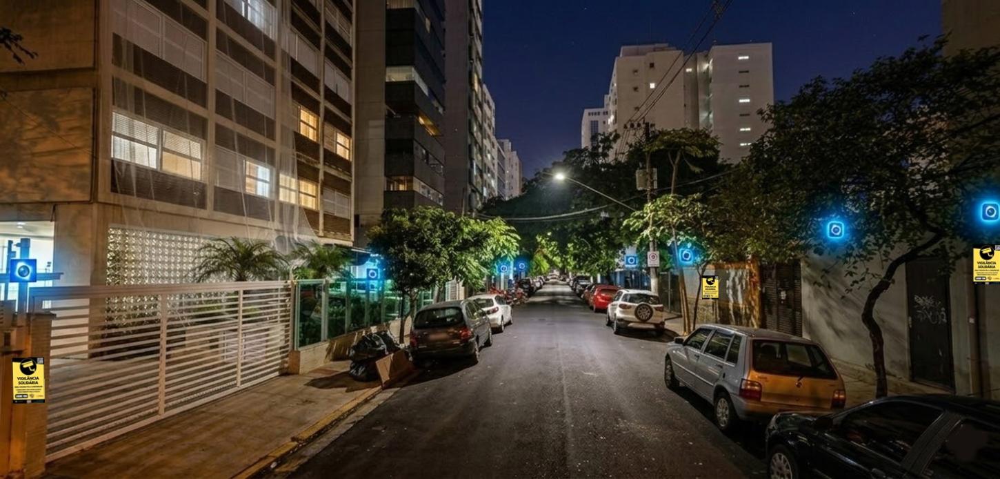 Integração digital para inibir crimes nos bairros