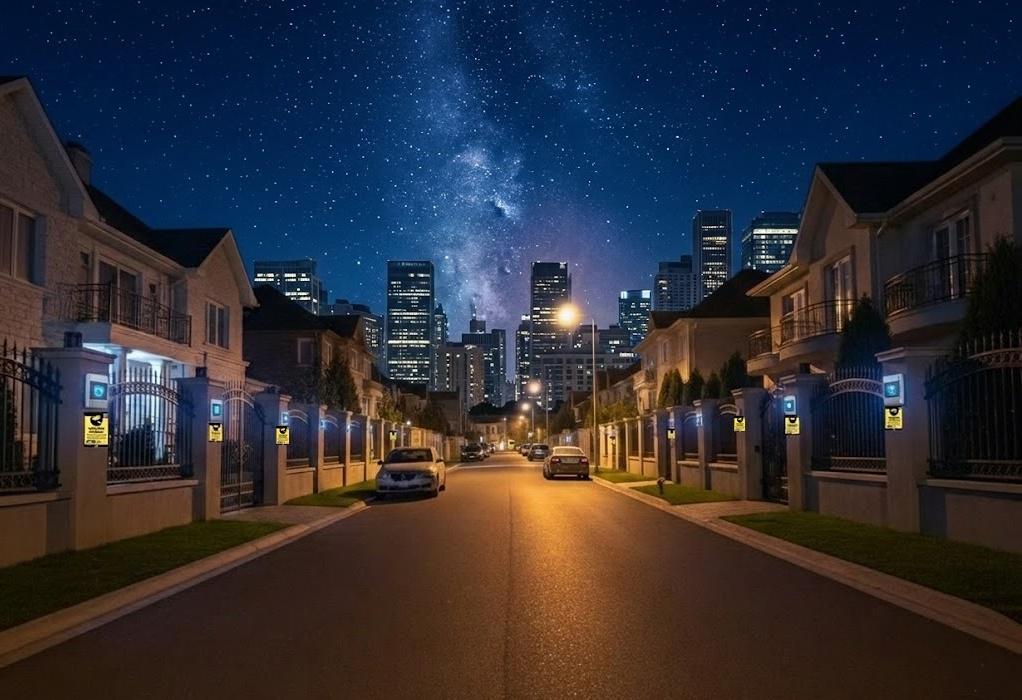 Um cinturão de ruas e bairros totalmente conectados para ajudar a reduzir a criminalidade