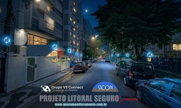 A Revolução da Segurança no Litoral: Como o Monitoramento Colaborativo está Blindando as Cidades de Santos, São Vicente e Praia Grande
