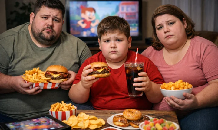 Obesidade infantil: um alerta urgente que começa dentro de casa
