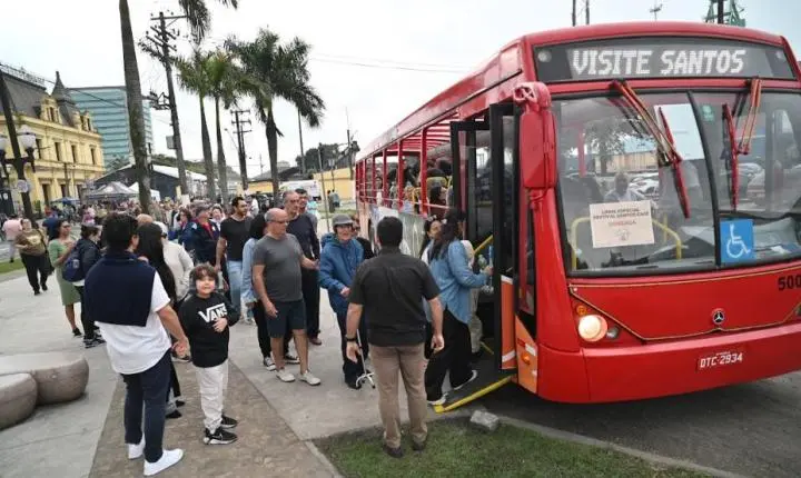 Turismo cresce e injeta mais de R$ 540 milhões na economia santista